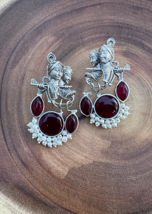 Radha Krishna Earring